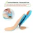 Import Medical Grade Plantar Fasciitis Inserts Professional Arch Support Shoe Insert Plastazote Foam Diabetic Insoles from China