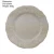 Import Melamine unbreakable vintage china dinnerware charger vermiculite embossed white blank dinner plates dish from China