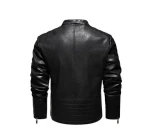 Mens Leather Motorcycle Jacket Classic Original Leather Biker Leather Zip Out Distressed Vintage Bicker Jacket