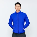 Mens Running Waterproof Jacket Lightweight Full Zip Sport Jacket Windbreaker Jacket