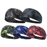 Mens Sweatband & Sports Headband for Running, Crossfit, Cycling, Yoga, Basketball