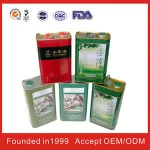 Metal Cooking Oil Cans in China