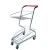 Import Metal Shopping Trolley With Baskets Supermarket Basket Trolley from China
