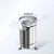 Import Meteorological resolution 0.2mm rs485 pulse all stainless steel tipping bucket rain gauge from China