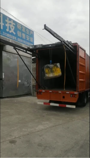 micro truck loaded lifting equipment support special design