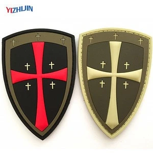 Military Uniform Accessory PVC Embroidery Patch Badge
