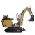 Import Mini 0.8 ton Crawler excavator for sale from China