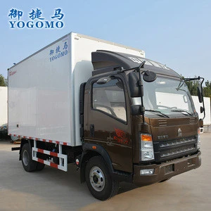 Mini Refrigerated Cold Room Storage Van Truck For Sale