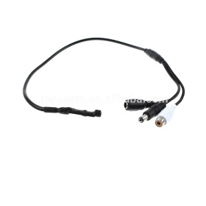 Miniature /Mini 100-150m CCTV Audio monitor pickup monitor audio speaker cable