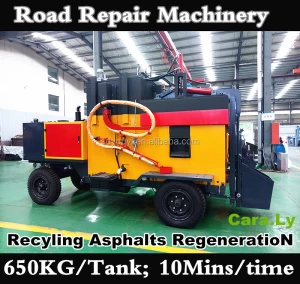 mobile pavement road maintenance asphalt regeneration machinery asphalts mixer device dischared Asphalts regeneration equipment