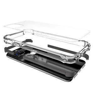 Mobile phone accessories For iPhone11 Case ultra Thin Crystal Transparent Clear Phone Case For iPhone 11 pro max