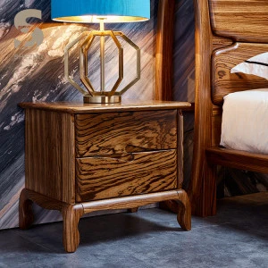 Modern bedroom furniture solid wood bedside table nightstand bedside cabinet nightstand bedroom furniture wooden leg nightstand
