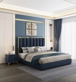 Modern Hotel beds Wood Fream  Cover Ensemble Wood Bed  Base Queen Size - Buy Hookah Base Luxury Design Bedroom King Size Bed