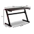 Import Modern Metal Frame  Z Shape Office Gaming Desk 120cm Adjustable Computer Table from China