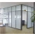 Import Modular Office Partition Transparent Tempered Glass Full High Office Partition from China