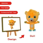 MOQ High Quality Custom Stuffed Animal Hand Puppet 10cm Plush Doll Custom Plush Toys