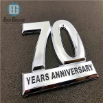 More Than 25 Years Of Professional Custom Car Logo 3D Metal Car 3D Alloy Logo