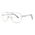 Import Morglow MG23022 Black metal frame glasses wholesale korean Bigger glasses frames eyewear from China