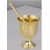 Import Mortar and pestle brass hawan golden color Brass Metal Pan Kutti from India