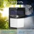 Import Motion Sensor 122 led outdoor IP65 waterproof solar wall lamp garden street lighting from China