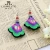 Import MTE3731 New Original Ethnic handmade jewelry stone fan earrings from China