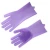 Multi Function Household Kitchen Cleaning Silicone Gloves  OEM Customized Magic Silicone Rubber Scrub Gloves