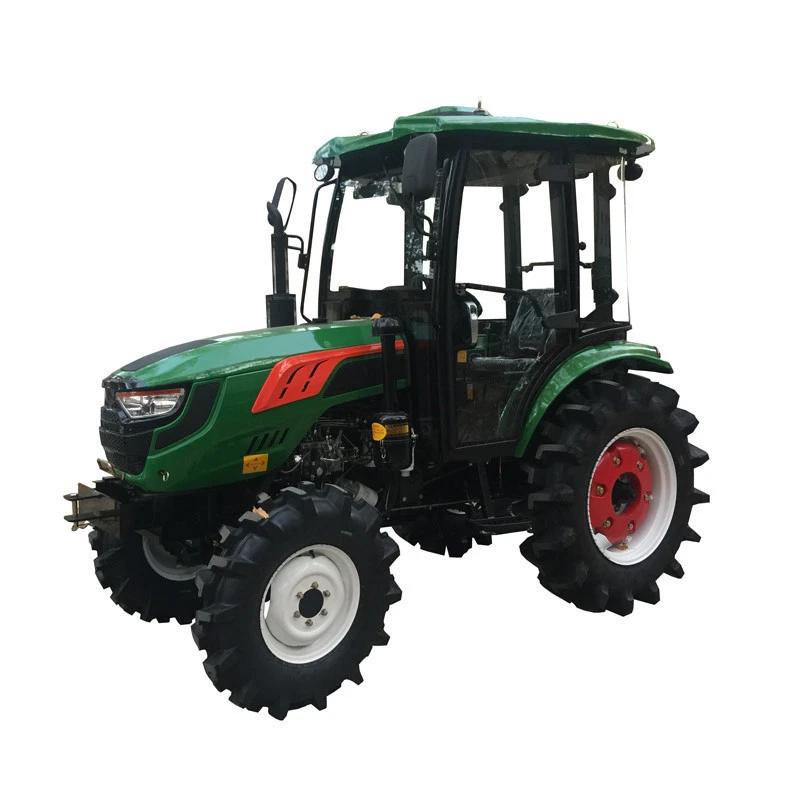 Multi-purpose machinery closed body 45hp 4wd farm tractor with 11.2-24 paddy tyre