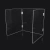 multifunctional Foldable student table partition clear plexi glass plastic plexiglass clear school office acrylic desk dividers