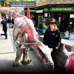 MY-Dino JU2-3 adult realistic dinosaur costume mascot