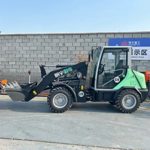 MYZG New Brand Mini Wheel Loader 500kg 1000kg Electric Wheel Loader With Bucket Attachment