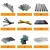 Import Nail Manufacturer 5.5 crown 25mm 32mm 38mm 90(K) Series Staples Woodworking Upholstery Construction Air Gun Nails from China