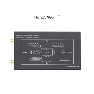 NanoVNA-F New item Original 4.3&quot; Touchscreen NanoVNA-F Vector Network Analyzer 50KHz-1000MHz HF VHF UHF Antenna Analyzer
