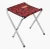 Import National cloth camping BBQ stool outdoor portable folding stool from China