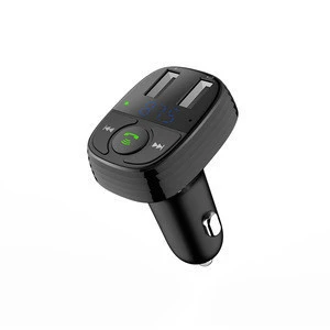 New arrival hot sale multifunction bluetooth car Kit MP3 player FM transmitter Modulator with usb charger for car