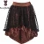 Import New Arrived 2 colors Choice Black And Brown Layered Petticoat Skirt Corset Skirt With Lace Size S-6XL from China