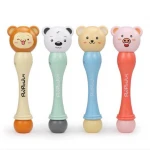 new cartoon magic wand electric automatic bubble machine for kids