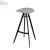 Import New Design Cement Comercial Furniture Circle Center High Tea Table  Metal Base Concrete Chair And Bar table from China