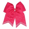 New Design Grosgrain Girl Hair Ribbon Bows Cheer bows for cheerleading