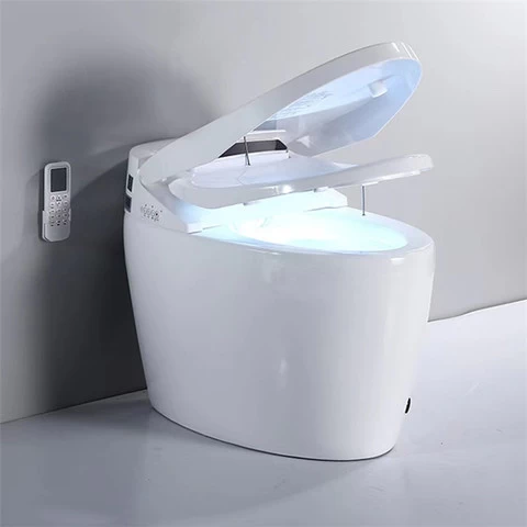 New Design Wholesale  Automatic Electronic Closestool Intelligent Smart Bathroom Toilet