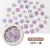 Import New Flowers Sequins 3D Nail Art Decorations Emulational Design Japanese Style Manicure Design Accessories Wood Pulp Stickers from China