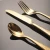 Import New Luxury Silverware Set Gold Knife Spoon Fork Cutlery Set Stainless Steel Wedding Flatware from China