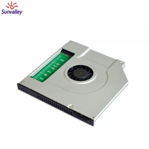New model M. 2 (NGFF) SSD hdd caddy for DVD ROM with a Cooling Fan