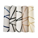New modern  3D wallpaper stripes  deerskin  bedroom non-woven wallpaper living room TV background wall wallpaper