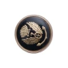 New product custom logo embossed metal jeans button
