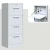 Import New Product Fireproof Vertical 4 Drawer Document Storage File Cabinet for Office Equipment from China