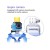 Import new product full face snorkel set high quality easybreath design 180 seaview kids snorkel mask from China