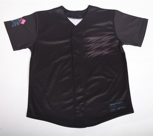 New sports fitness short-sleeved Softball Wear baseball jersey blank