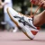 Import New Sports Shoes Breathable Badminton Shoes Lightweight Comfortable Tennis Shoes for Men from China