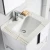 Import New style  ceramics basin modern bathroom vanity with mirror cabinet Stainless Steel Bathroom Cabinet from China