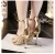 Import NEW Summer Sandals European American Fashion Elegant Woman Party Dress Shoes Ladies Stiletto High Heel Shoes from China